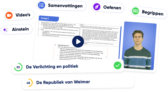 Voorbeeld van examentraining geschiedenis vwo. Optimaal geschiedenis oefenen op vwo.